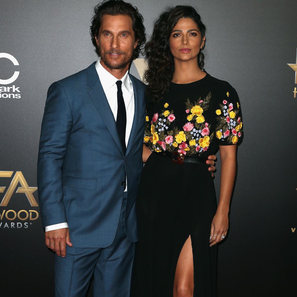 Matthew McConaughey und Camila Alves auf dem roten Teppich