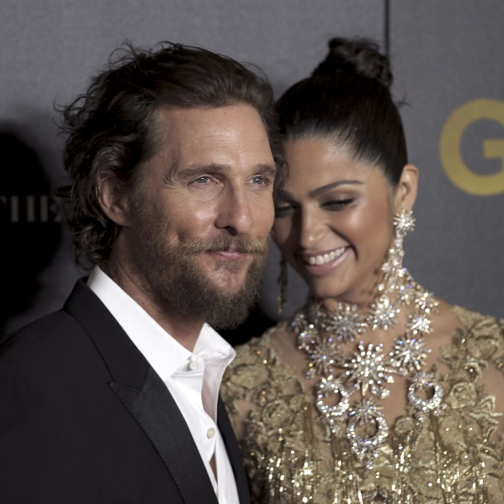 Matthew McConaughey und Camila Alves bei der Premiere von "Gold"
