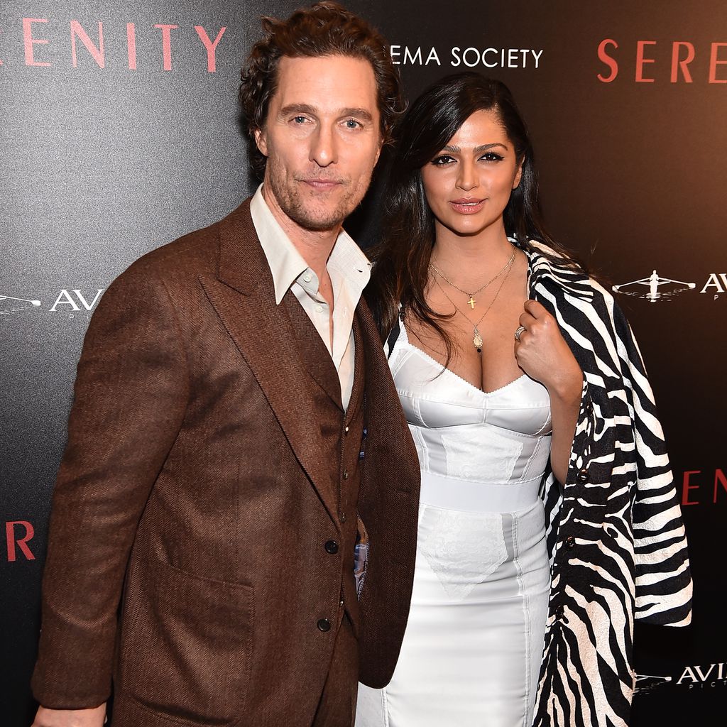 Matthew McConaughey und seine Ehefrau Camila Alves im Jahr 2019