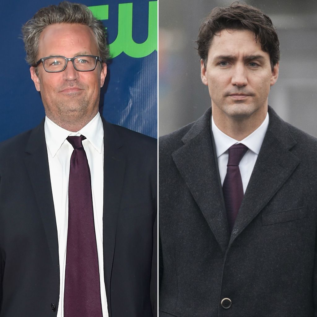 Matthew Perry und Justin Trudeau