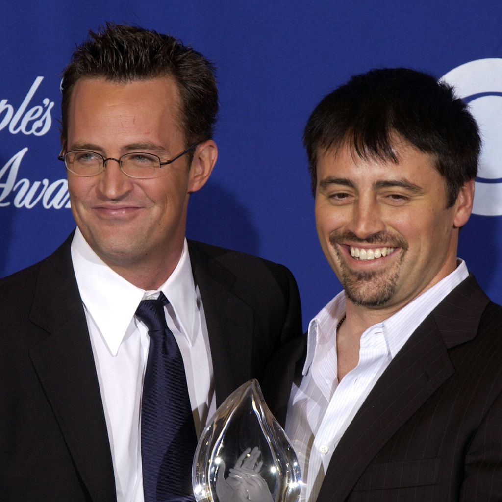 Matthew Perry und Matt LeBlanc, 2004