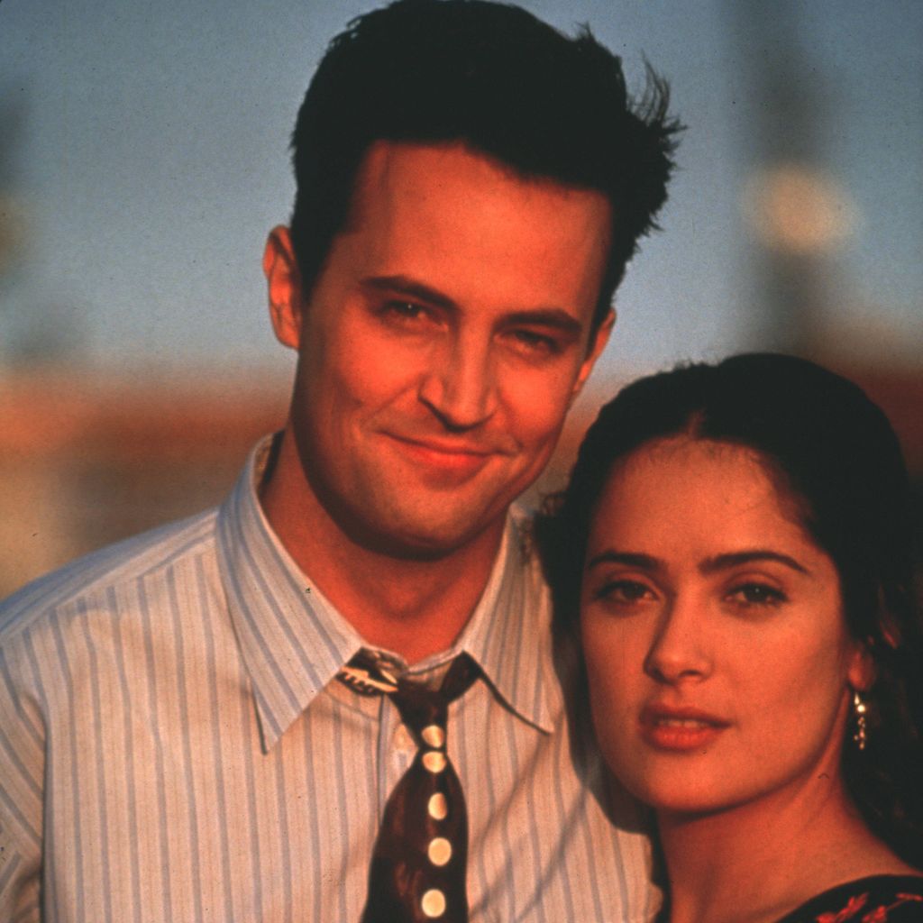 Matthew Perry und Salma Hayek, 1997