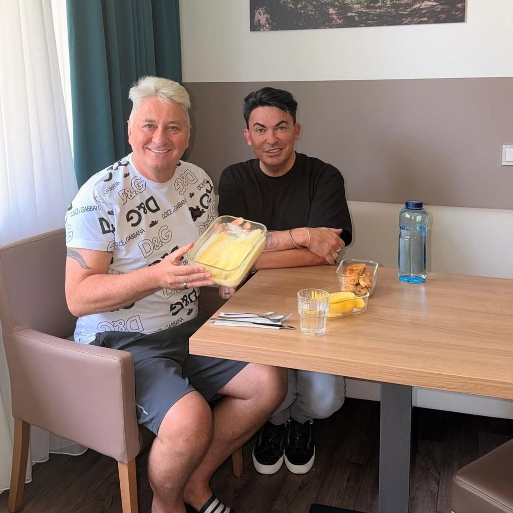 Hubert Fella mit Ehemann Matthias Mangiapane im Krankenhaus, Mai 2026