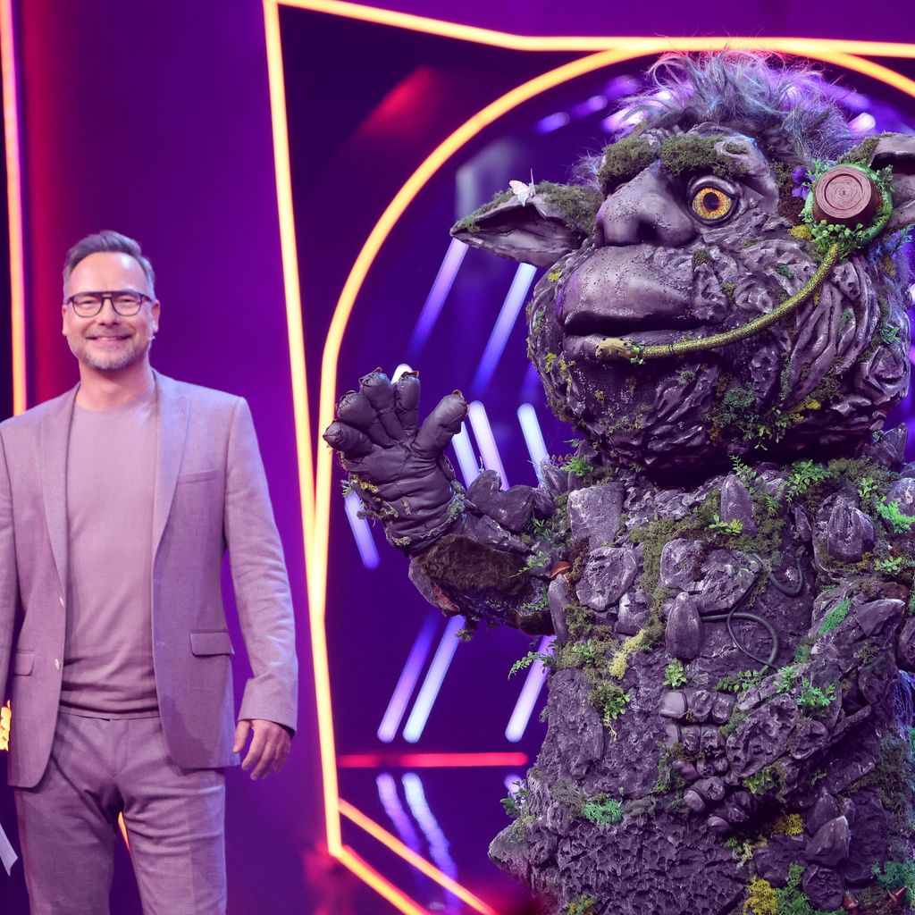 Matthias Opdenhövel und der Troll bei "The Masked Singer" 2023