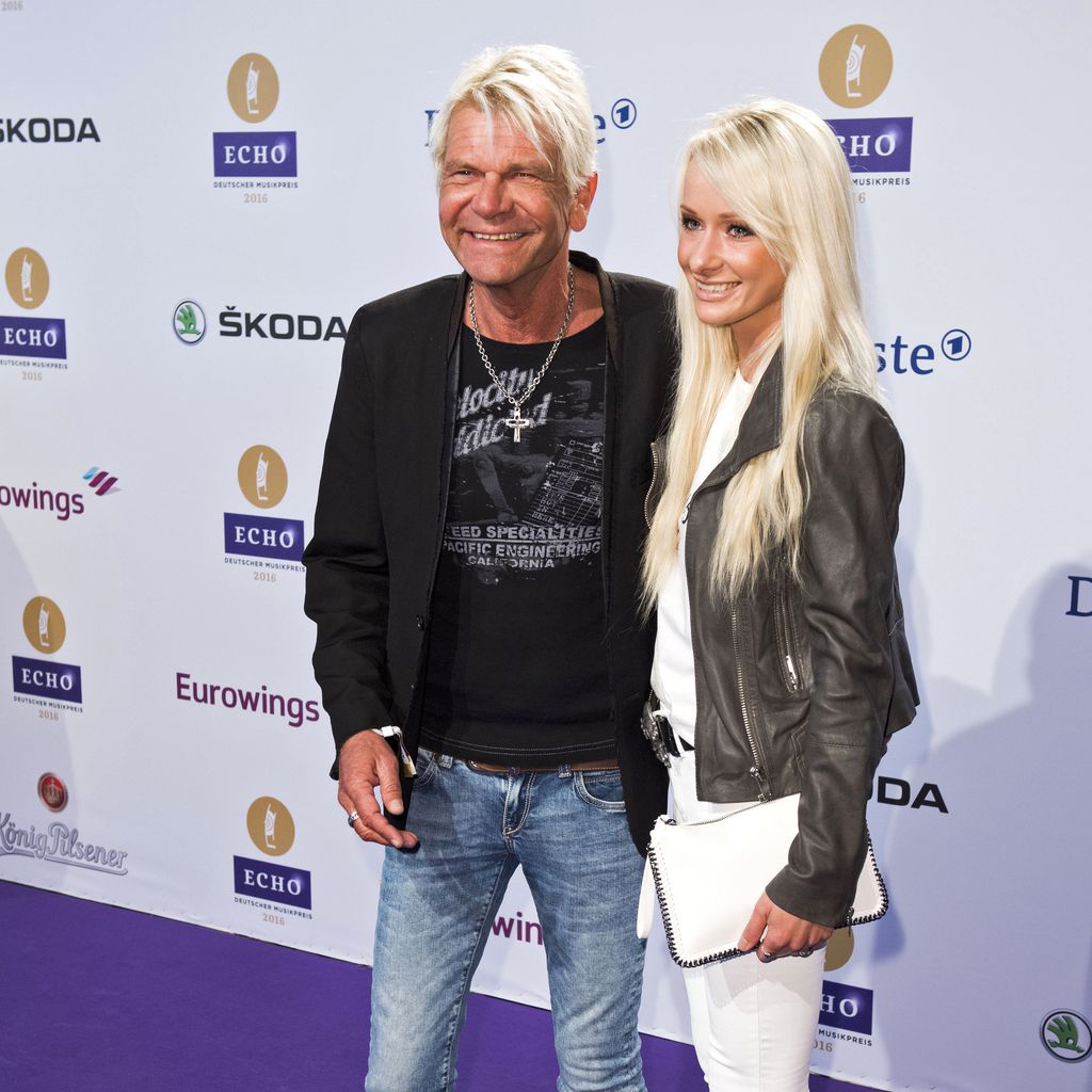 Matthias Reim und Christin Stark beim ECHO in Berlin