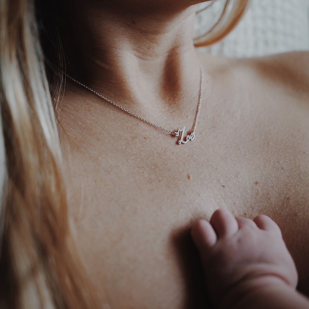 Matthias Reims Freundin Christin mit Baby Zoe