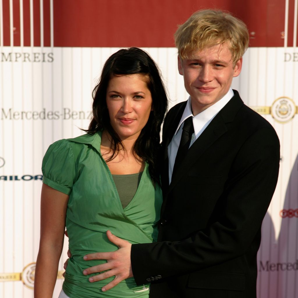 Matthias Schweighöfer und Ani Fromm beim Deutschen Filmpreis 2006 im Palais am Funkturm in Berlin