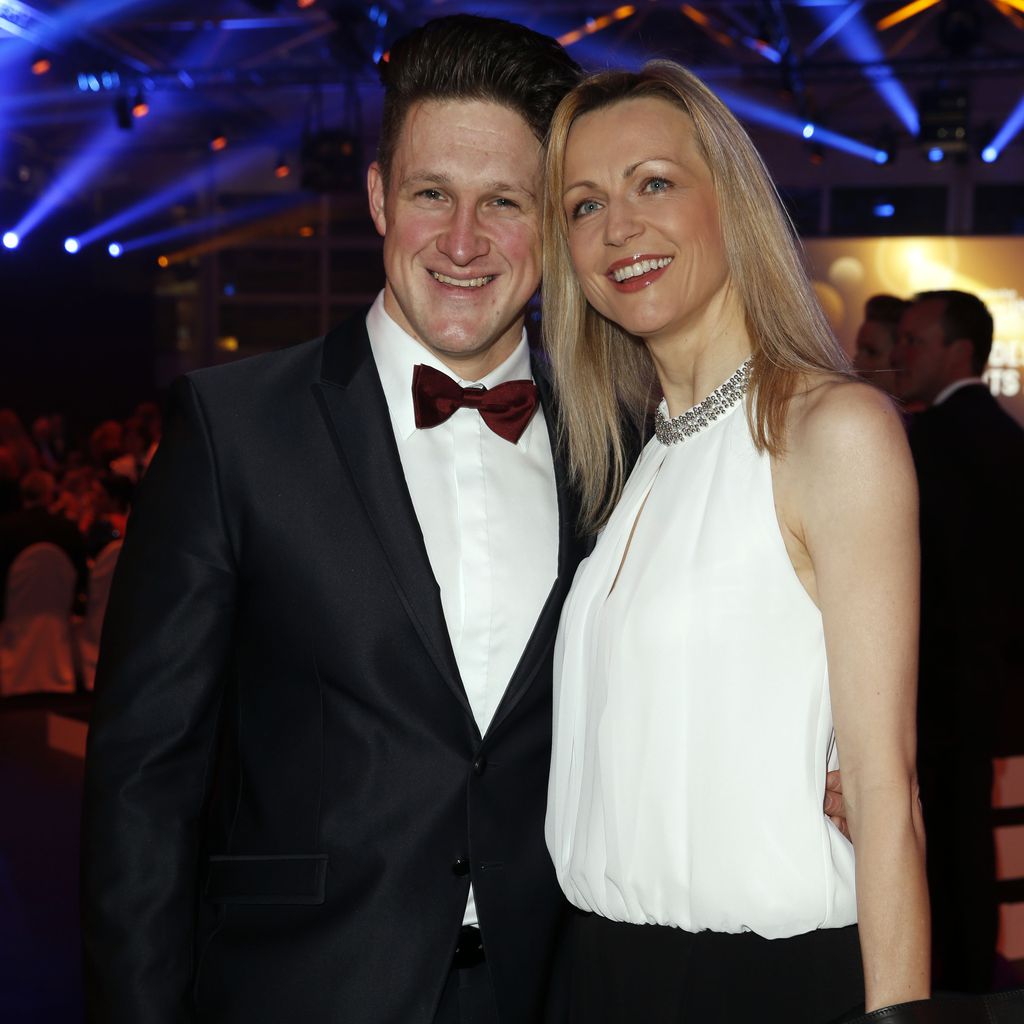 Matthias Steiner mit seiner Frau Inge