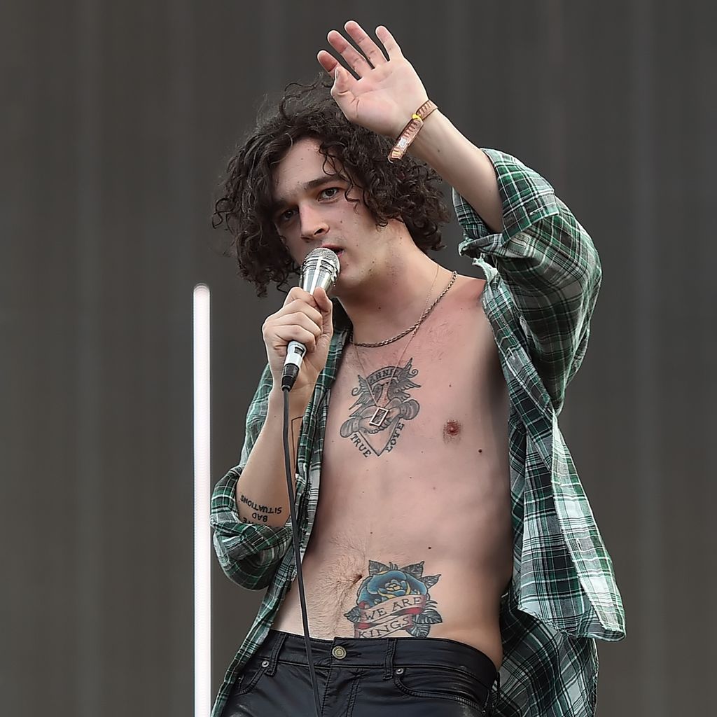 Matty Healy auf dem Coachella Festival 2016