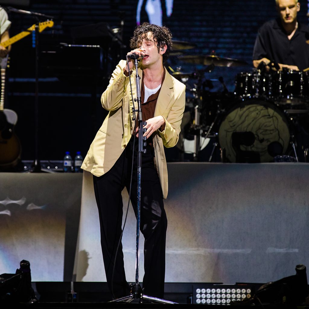 Matty Healy im März 2023 in São Paulo