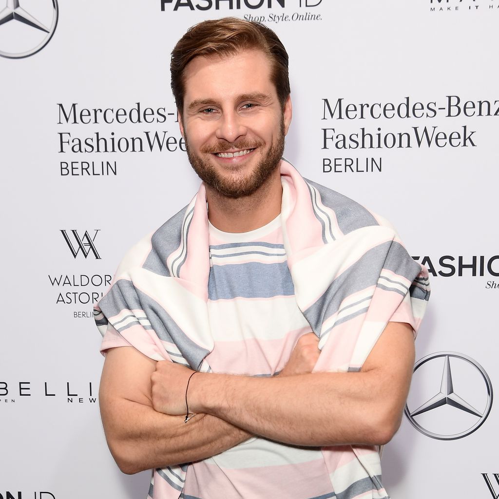 Maurice Gajda auf der Fashionweek in Berlin