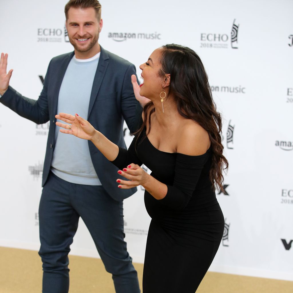 Maurice Gajda und Alexandra Maurer beim ECHO 2018