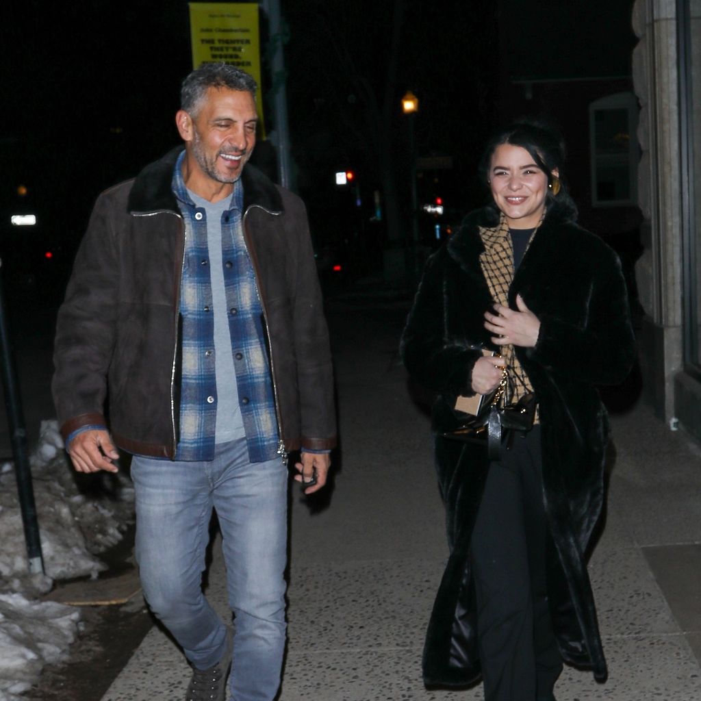 Mauricio Umansky und Alexandria Wolfe im Dezember 2023 in Aspen