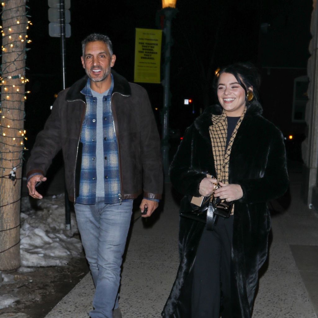 Mauricio Umansky und Alexandria Wolfe im Dezember 2023 in Aspen