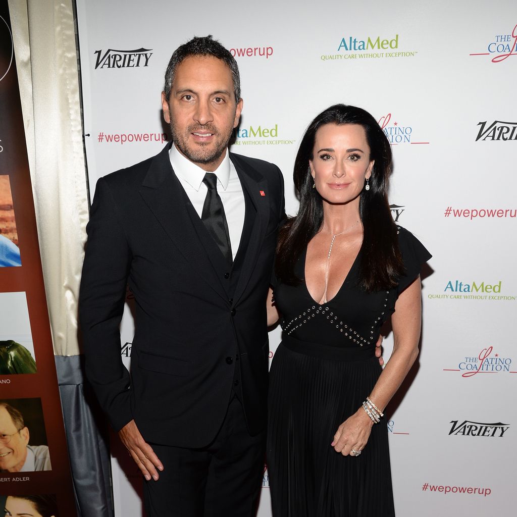Mauricio Umansky mit Ehefrau Kyle Richards, Schauspielerin