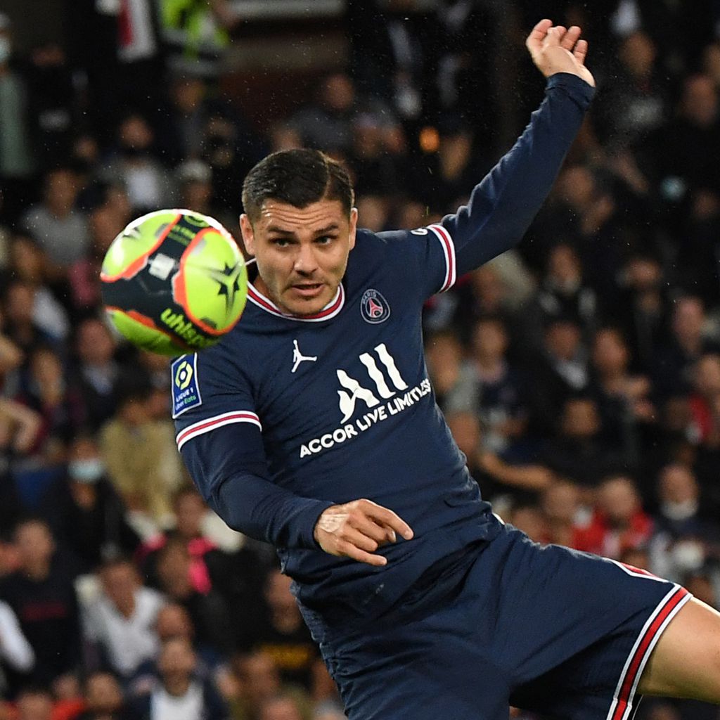 Mauro Icardi im Dress von Paris Saint-Germain
