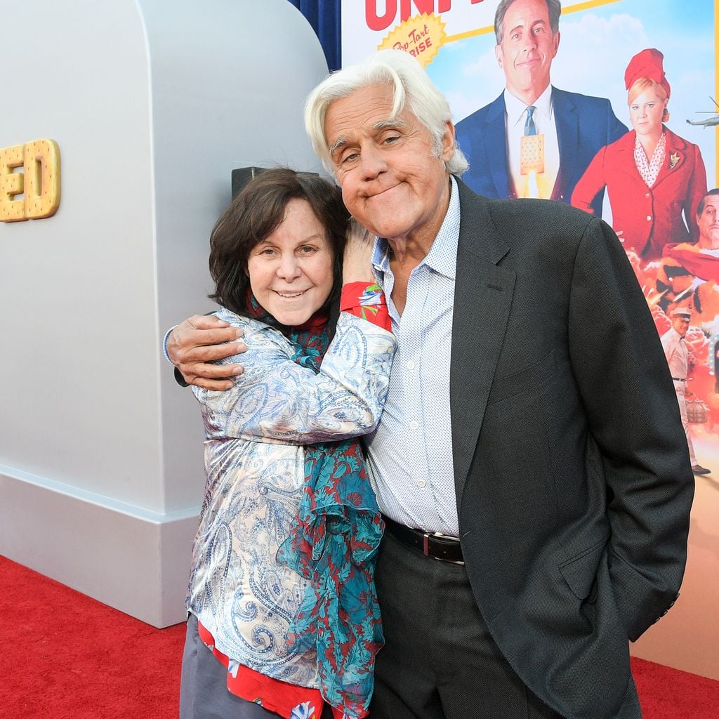 Mavis Nicholson Leno und Jay Leno im April 2024