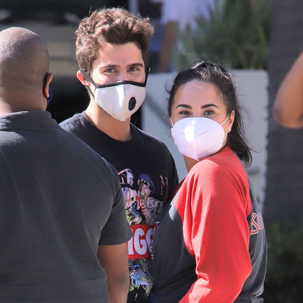 Max Ehrich und Demi Lovato im Juli 2020