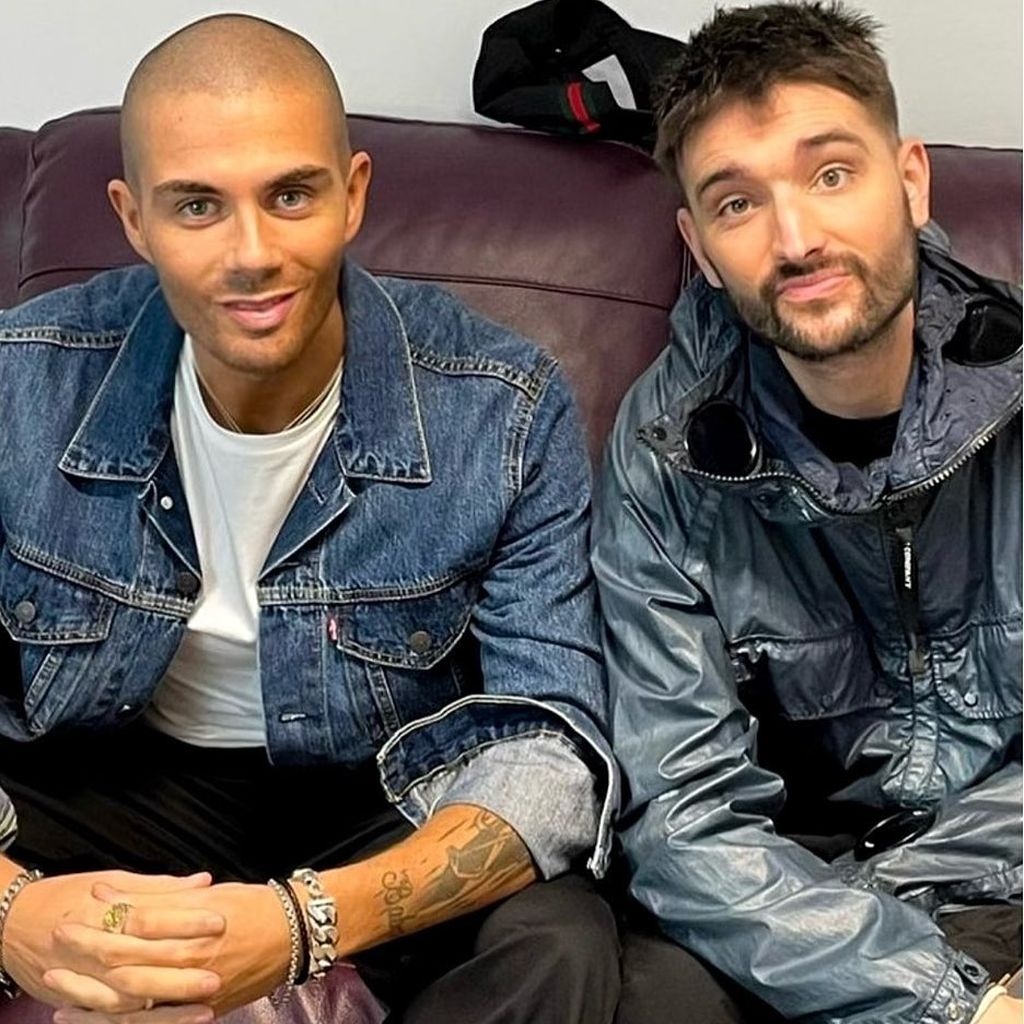Max George und Tom Parker im Januar 2022