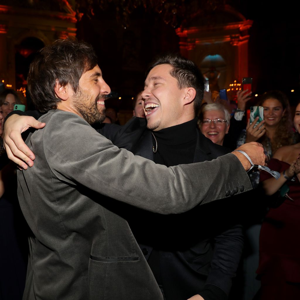 Max Giesinger und Nico Santos bei einer Bambi Aftershowparty in Baden Baden im November 2019