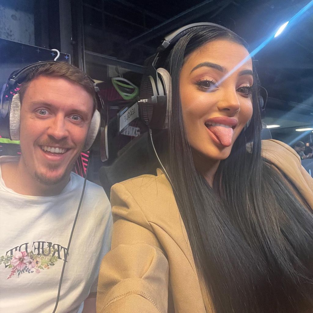 Max Kruse, Ex-Fußballer, mit seiner Frau Dilara