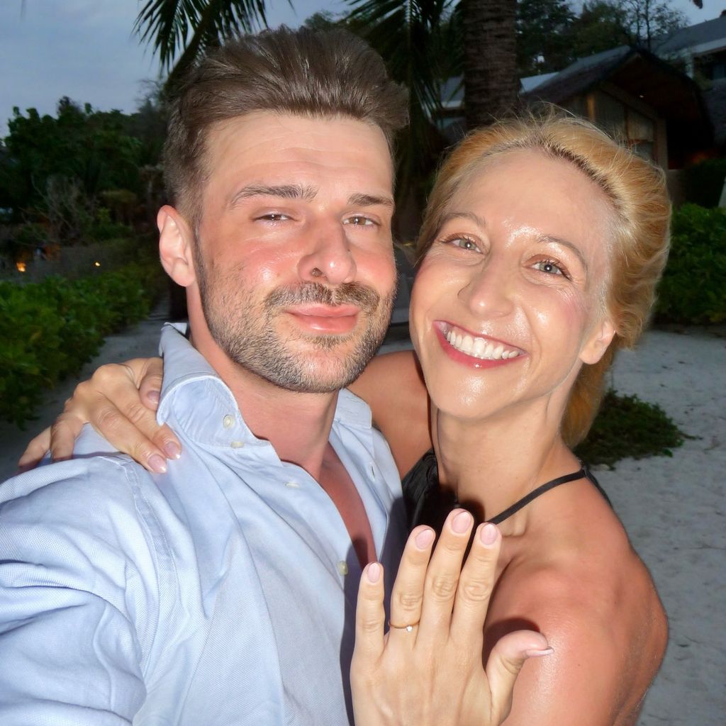 Max Kumptner und Kathrin Menzinger posieren