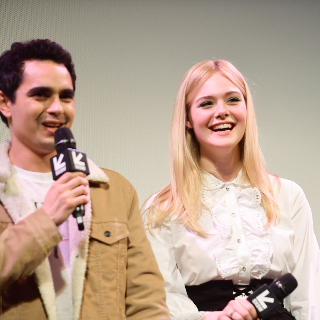 Max Minghella und Elle Fanning im März 2019