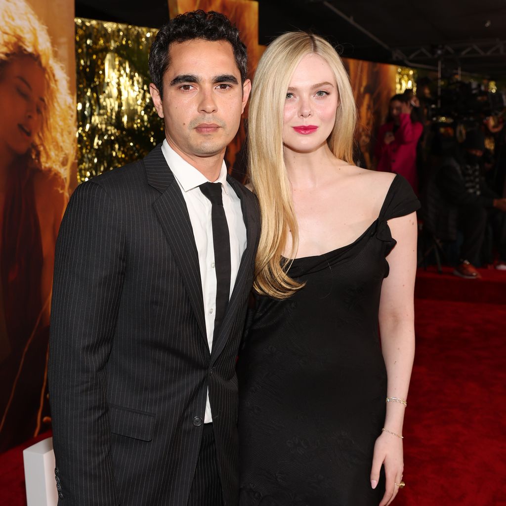 Max Minghella und Elle Fanning im Dezember 2022
