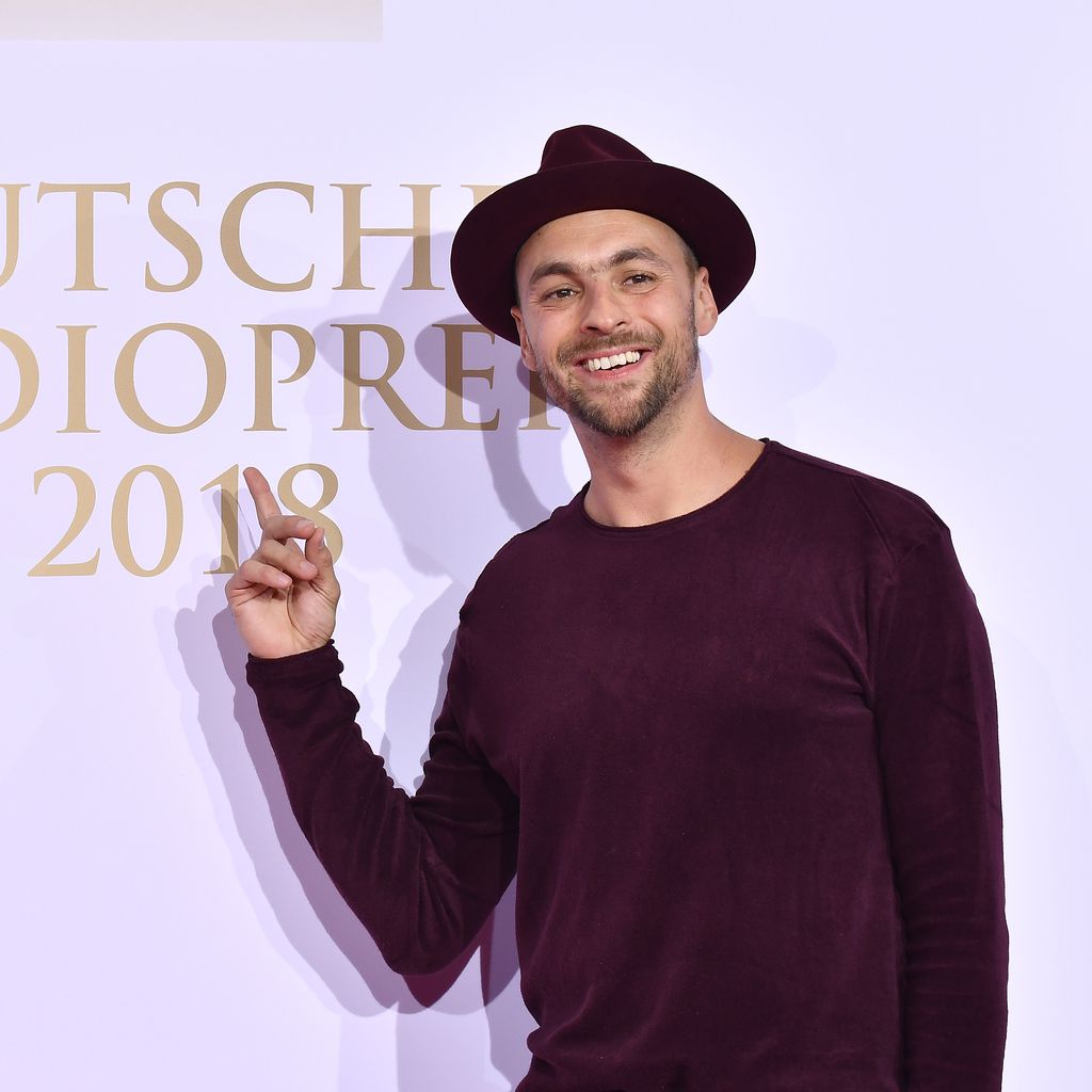 Max Mutzke beim Deutschen Radiopreis in Hamburg im Jahr 2018