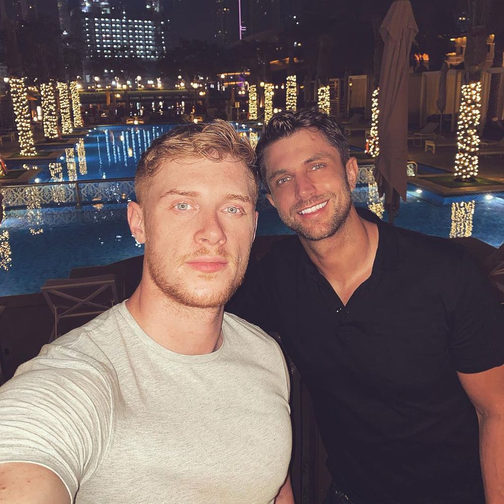 Max Parker und Kris Mochrie, Oktober 2020