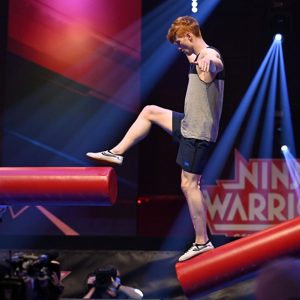 Max Prinz bei "Ninja Warrior Germany" 2020