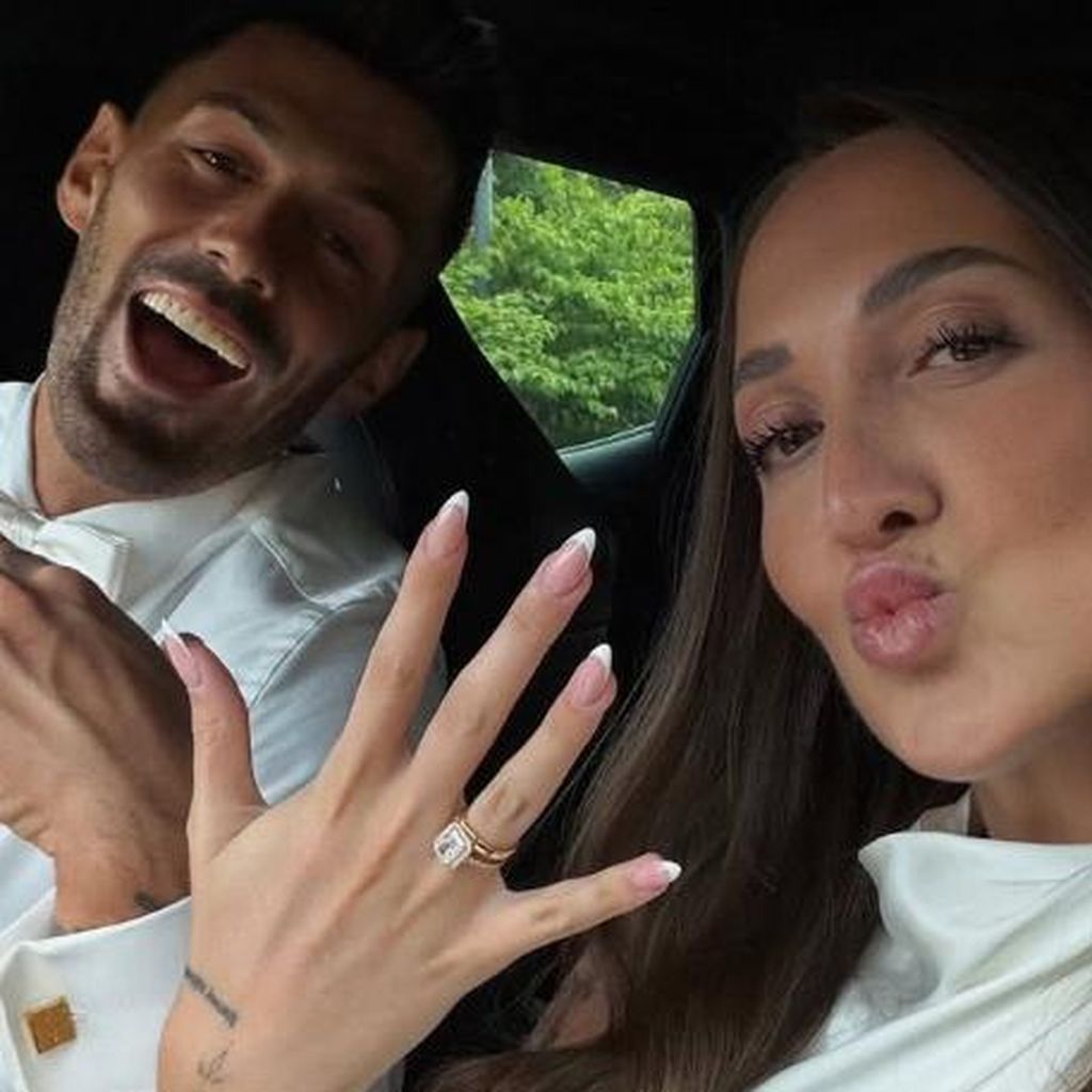 Max Wilschrey und Laura an ihrem Hochzeitstag