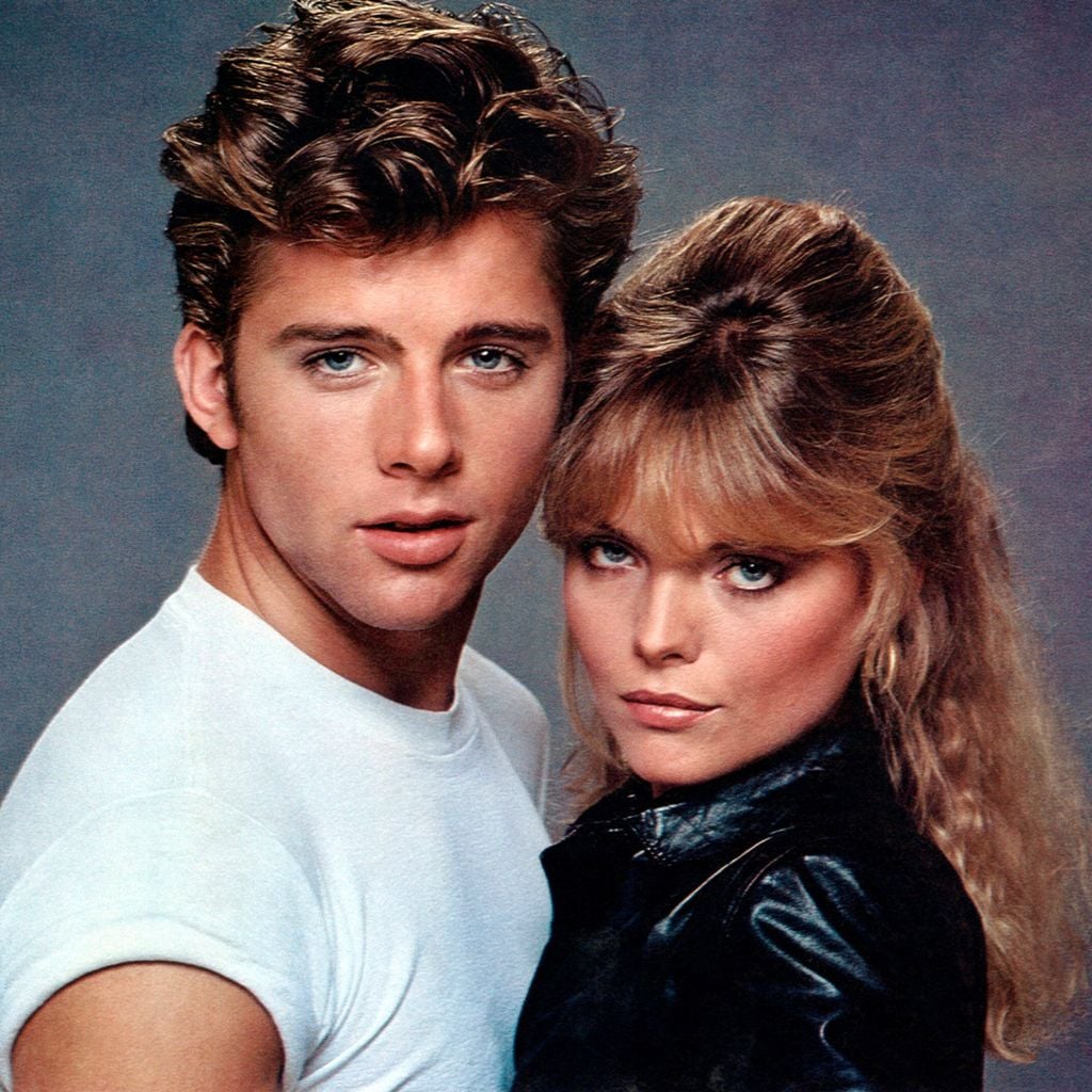 Maxwell Caulfield und Michelle Pfeiffer in "Grease 2"