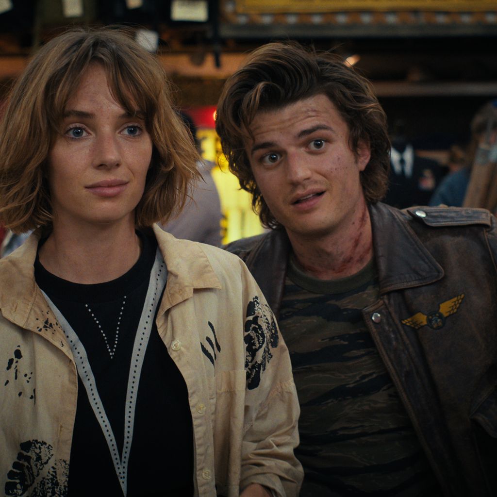 Maya Hawke und Joe Keery in "Stranger Things"