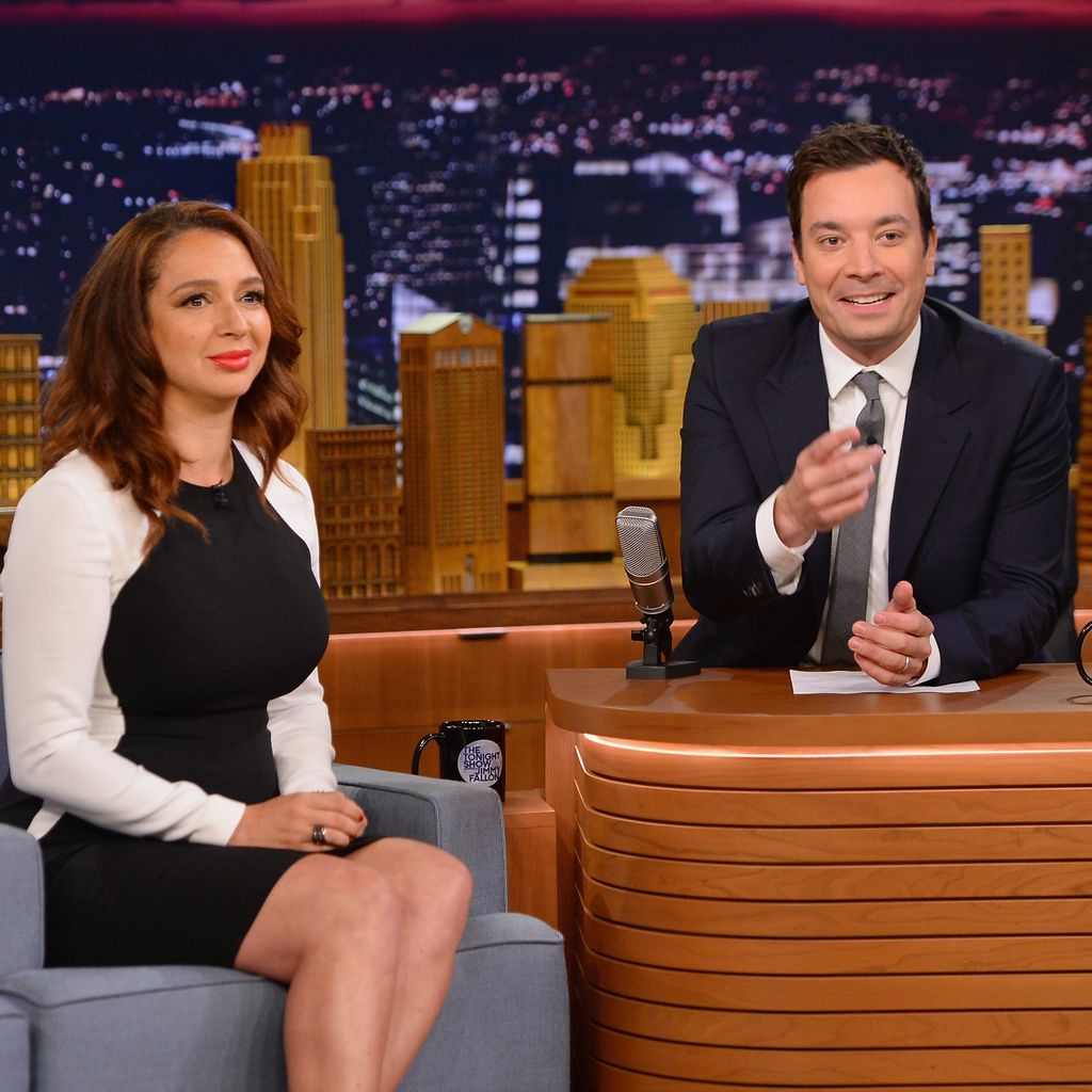 Maya Rudolph und Jimmy Fallon, 2014