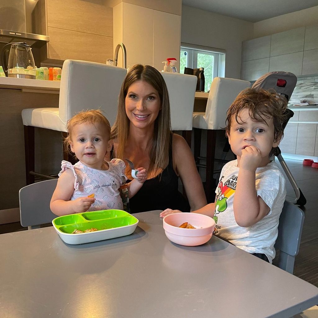 Maya Vander mit ihren Kids