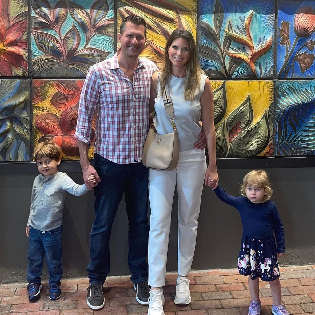 Maya Vander mit ihrer Familie