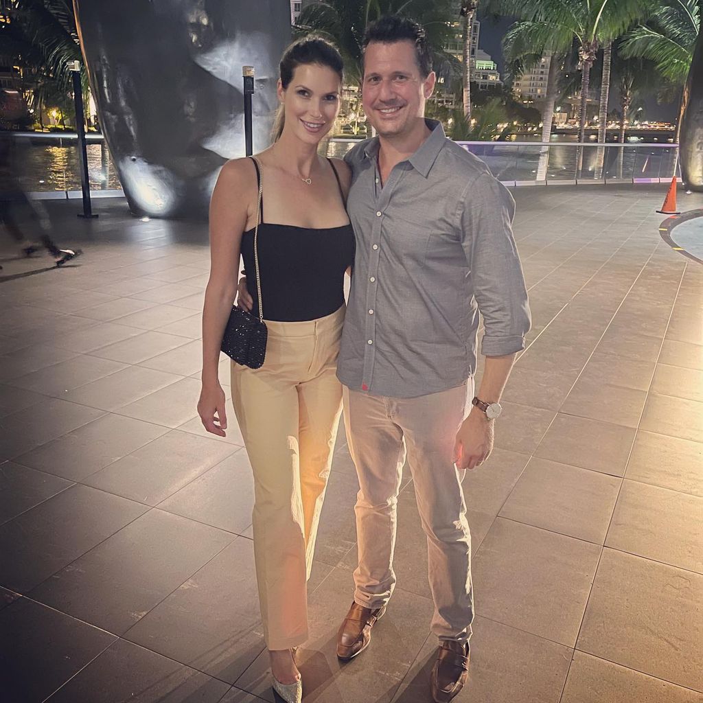 Maya Vander und ihr Mann im März 2022 in Miami