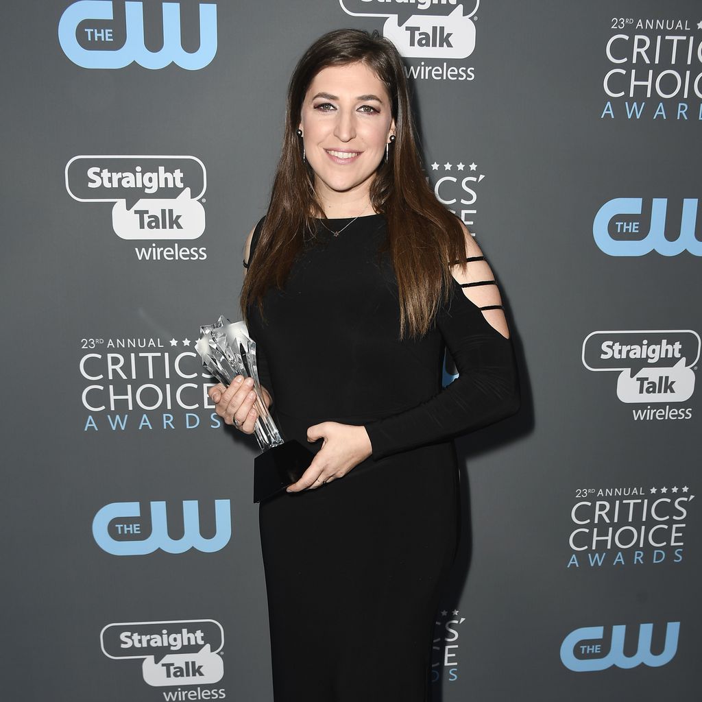 Mayim Bialik der Verleihung der Critics' Choice Awards im Jahr 2018