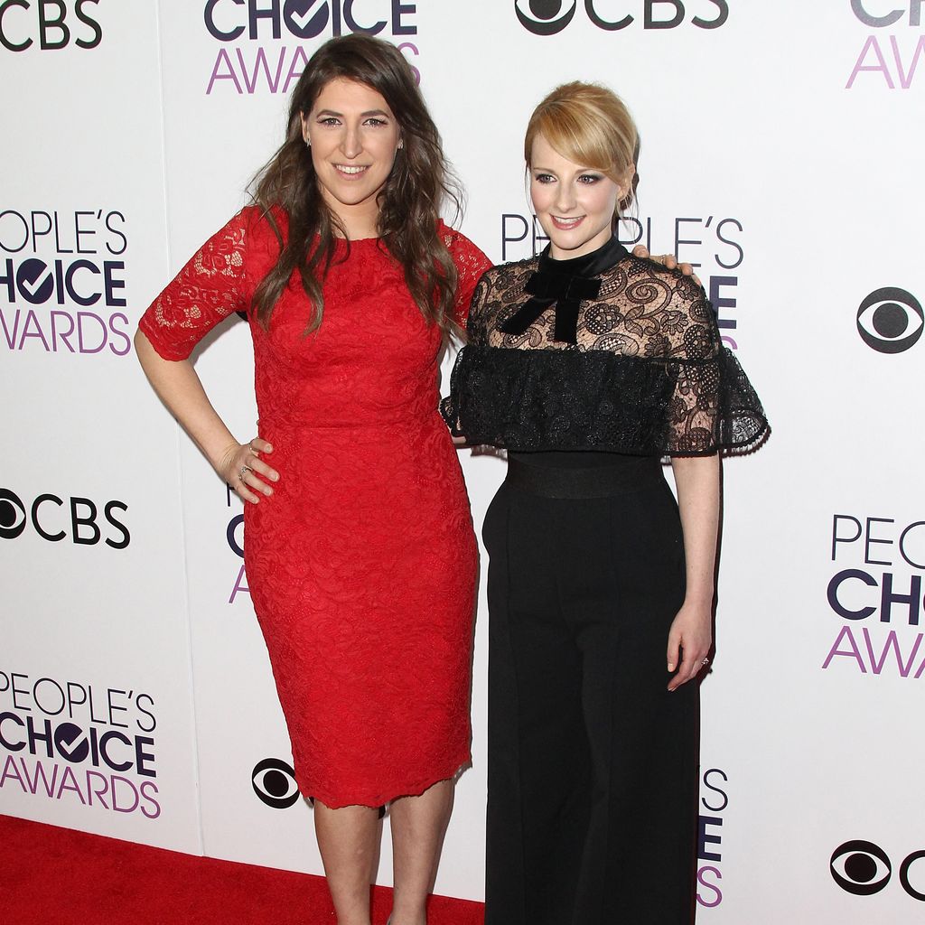 Mayim Bialik und Melissa Rauch im Januar 2017 in Los Angeles