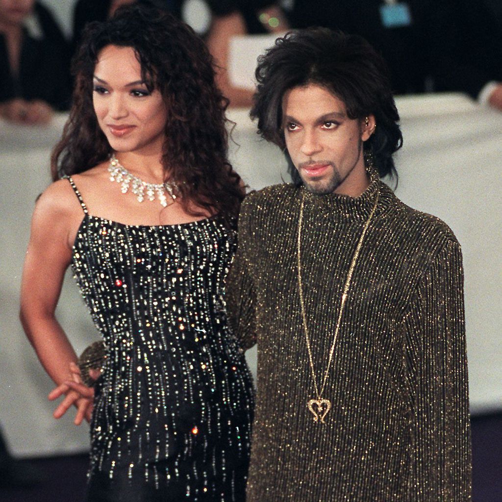 Mayte Garcia und Prince im Jahr 1999