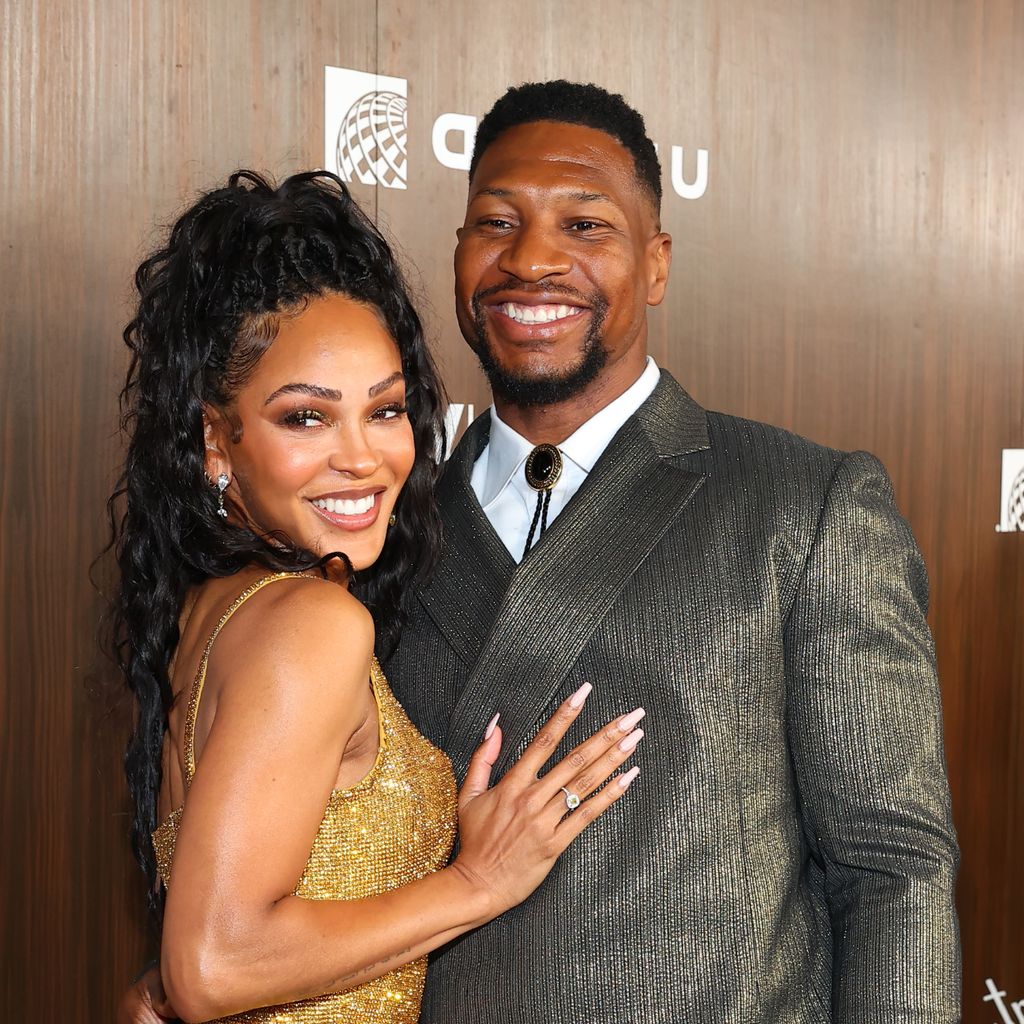 Meagan Good und Jonathan Majors, 2024