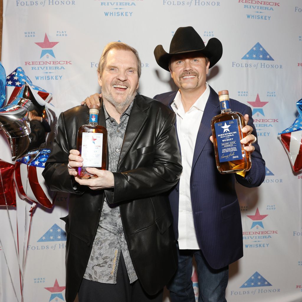 Meat Loaf und John Rich im März 2021 in Nashville