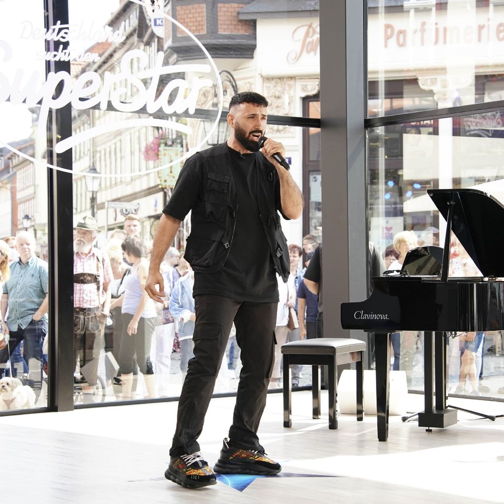Mechito bei seinem DSDS-Casting