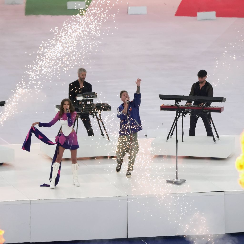 Meduza, OneRepublic und Leony vor dem EM-Finale 2024 im Berliner Olympiastadion