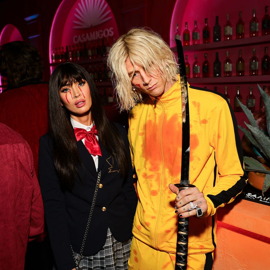 Megan Fox und Machine Gun Kelly in "Kill Bill"-Kostümen, Oktober 2023