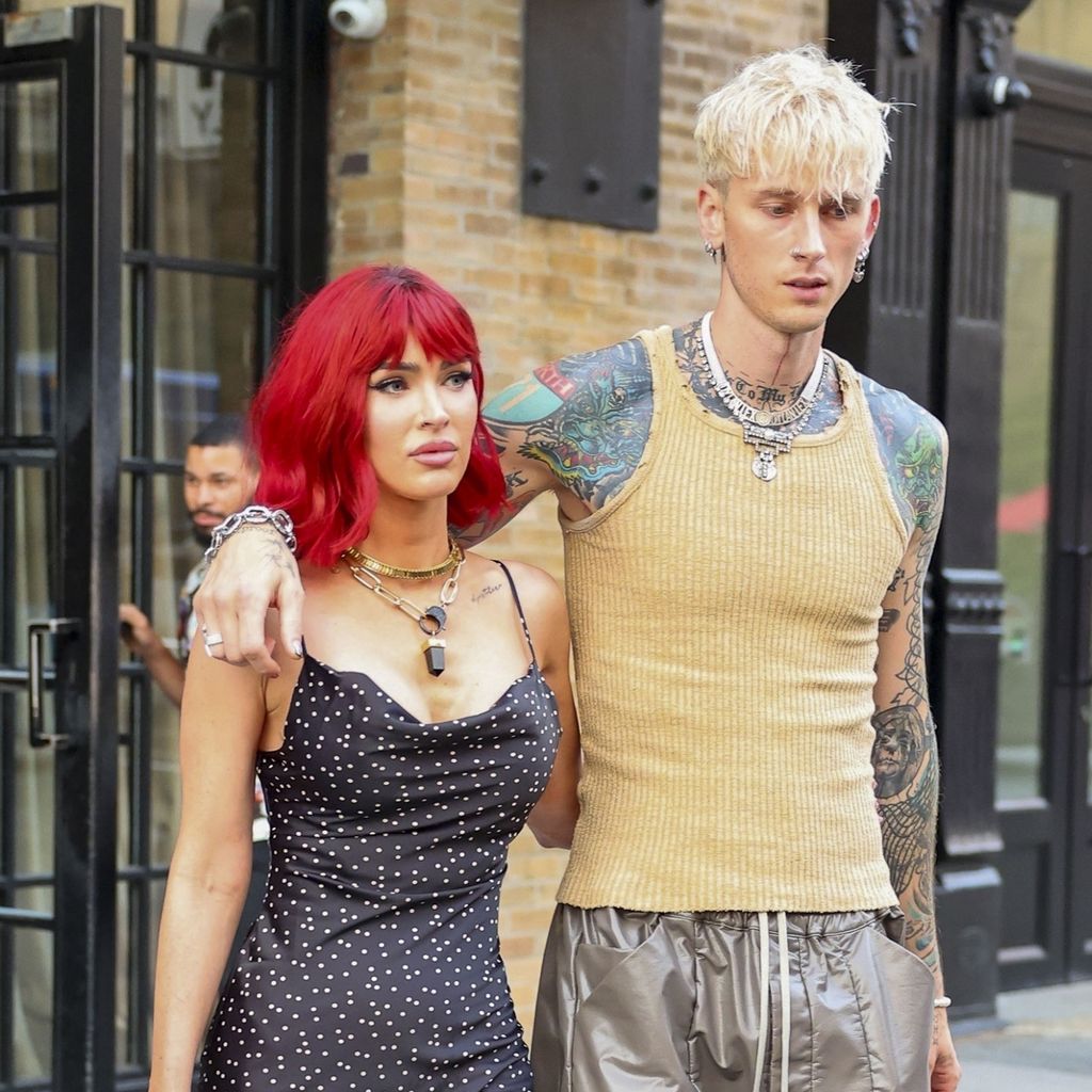 Megan Fox und Machine Gun Kelly in New York