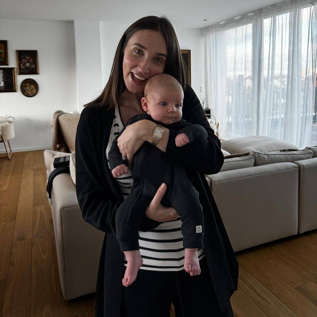 Megan McKenna und ihr Sohn Landon, Dezember 2024