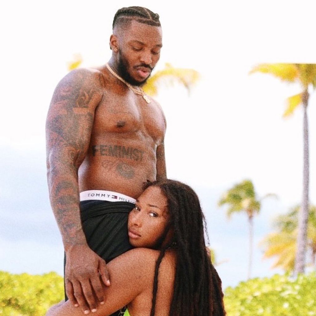 Megan Thee Stallion und ihr Freund Pardi Fontaine