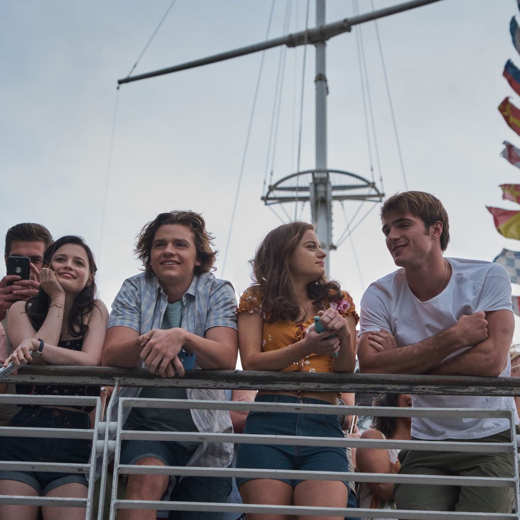 Meganne Young, Joel Courtney, Joey King und Jacob Elordi in "The Kissing Booth 3"